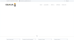 Desktop Screenshot of isaia.com.ar
