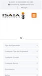Mobile Screenshot of isaia.com.ar